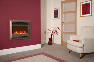 Celsi Electriflame Oxford Wall Brown