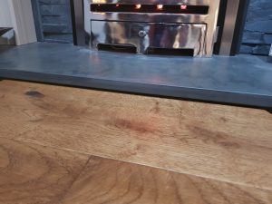 wooden flooring installation