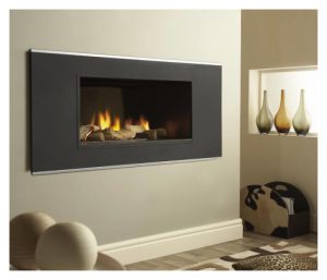 Hole in the wall fireplace style