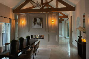 A Show-Stopping Room Divider in Saddleworth